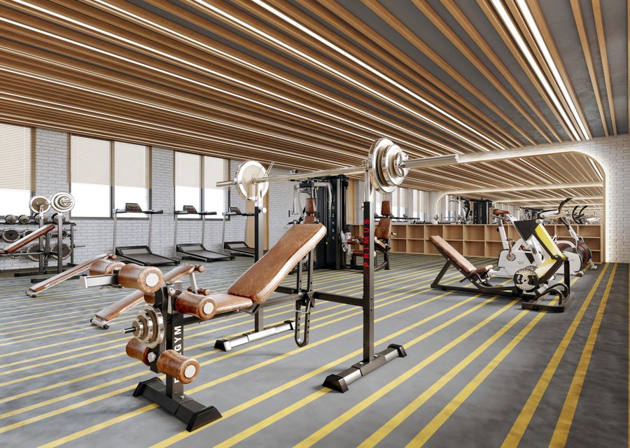 Gymnasium at Ensaara Metropark, Nagpur