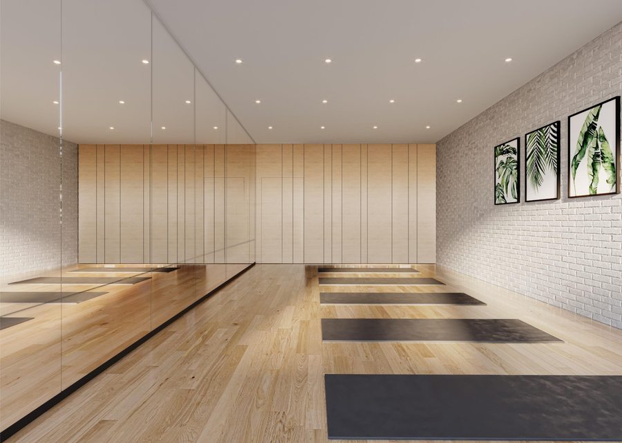 Yoga Room at Ensaara Metropark, Nagpur