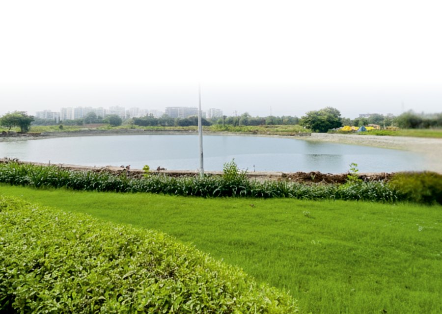 Ensaara Lake at Ensaara Metropark, Nagpur