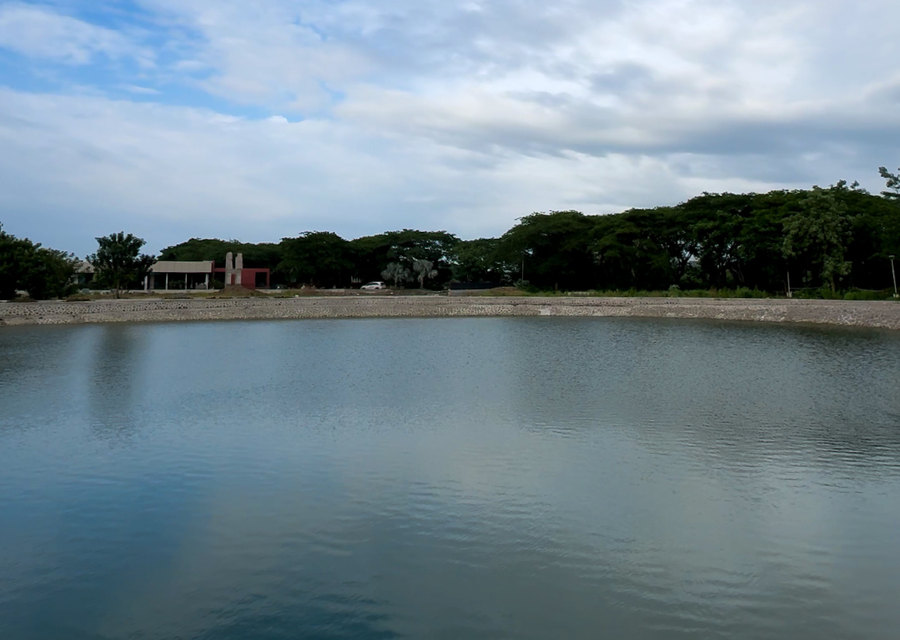 Lake — still water at Ensaara Metropark, Nagpur