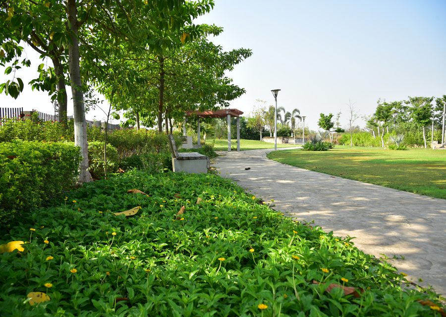 Family Sit-out Area at Ensaara Metropark, Nagpur